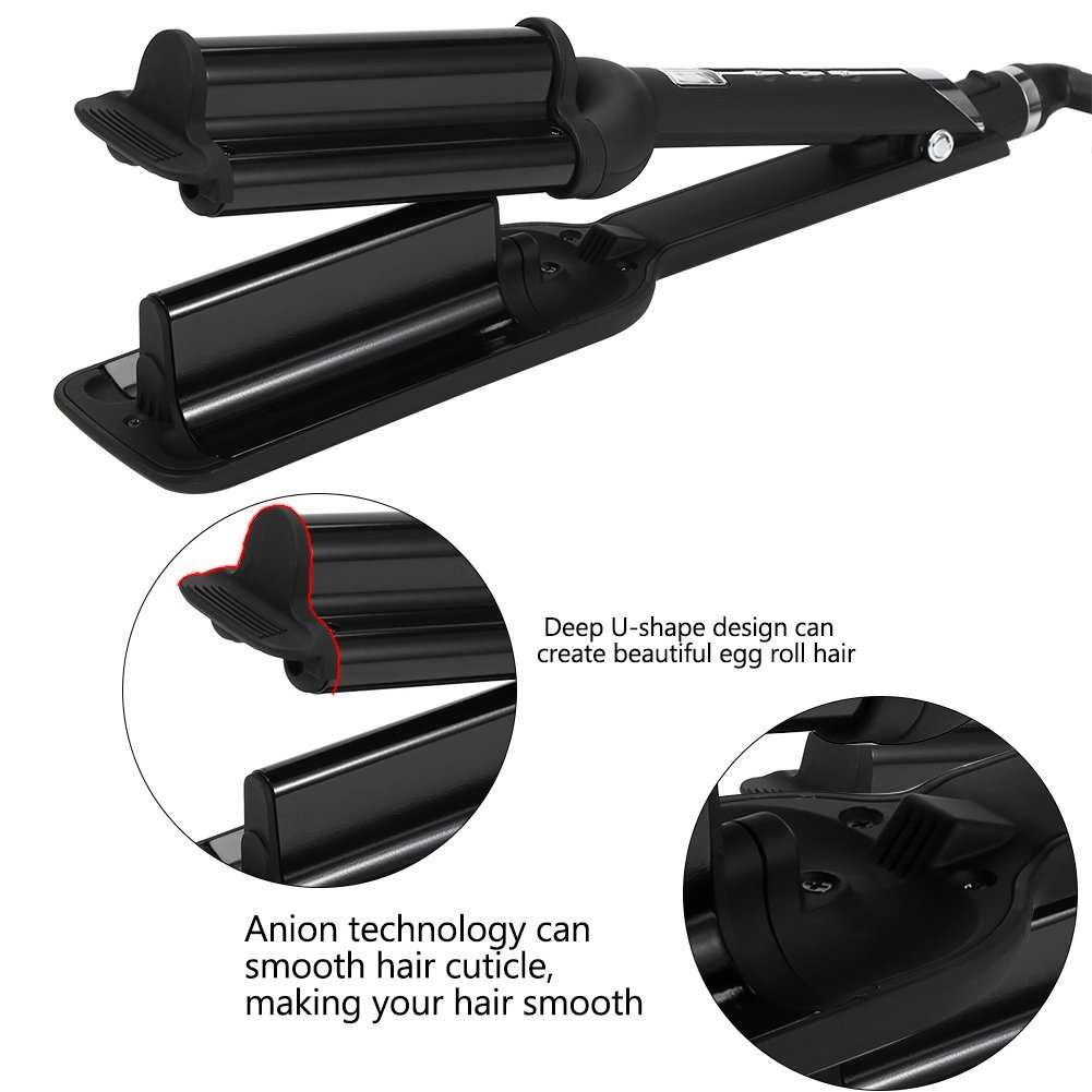 curls Copper comb LCD Electric coil Not hurt hair Electric curling splint