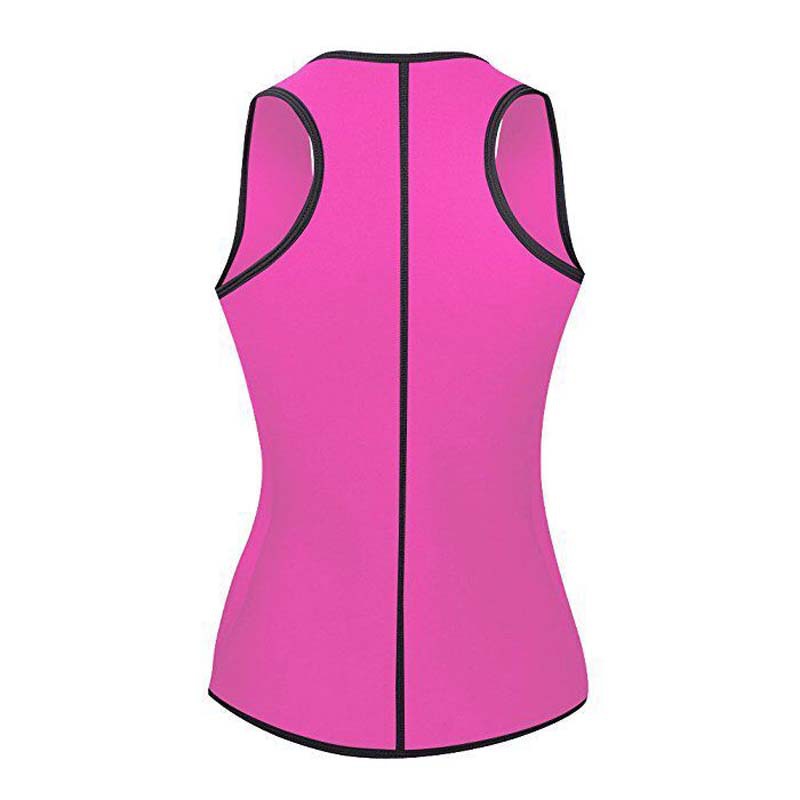 Body Shaper Sweat Slimming Tops Zipper Adjustable Waist Vest Waist Trainer Shapewear Modeling belt