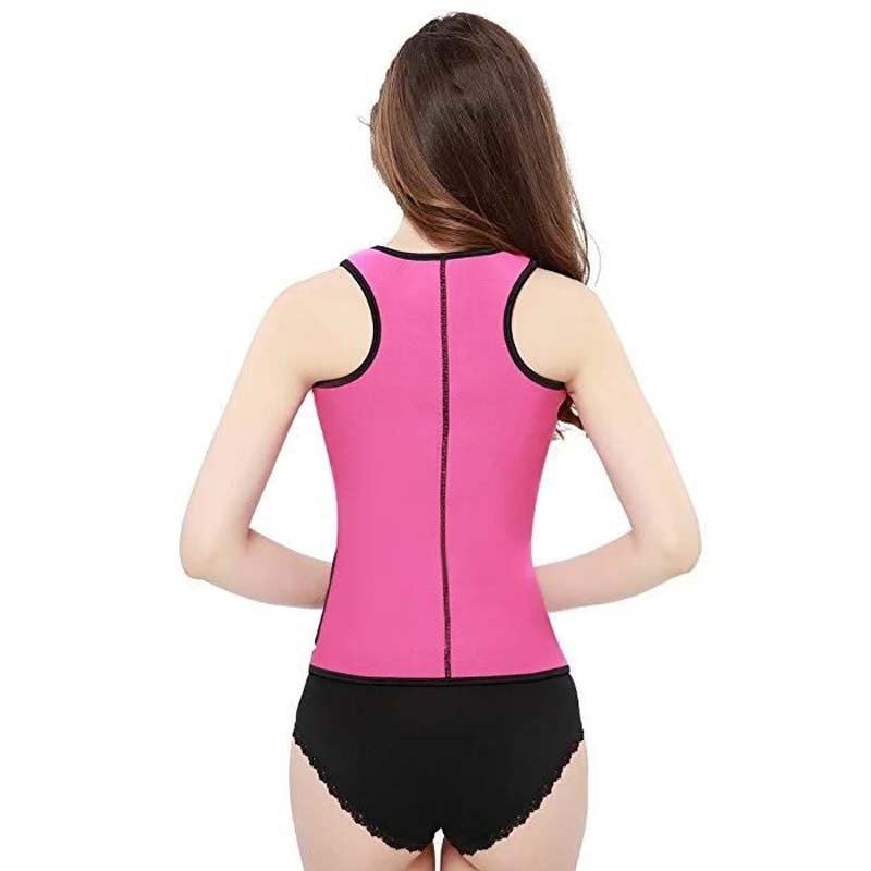 Body Shaper Sweat Slimming Tops Zipper Adjustable Waist Vest Waist Trainer Shapewear Modeling belt