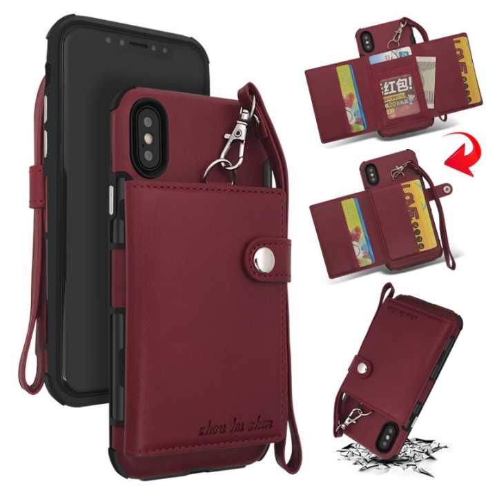 Luxury Vintage Leather Case For Samsung Galaxy Note 8 S8 S8 Plus S9 S9 Plus iPhone 10 8 7 6 6S Plus