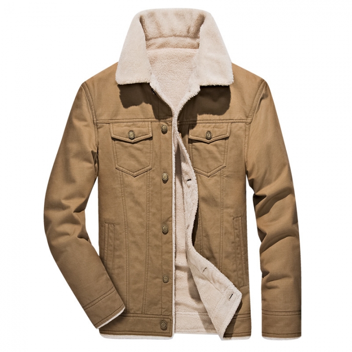 Men Winter Jackets Solid  thick Warm park men Jacket Mens Coat