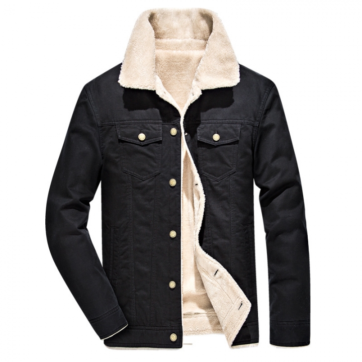 Men Winter Jackets Solid  thick Warm park men Jacket Mens Coat
