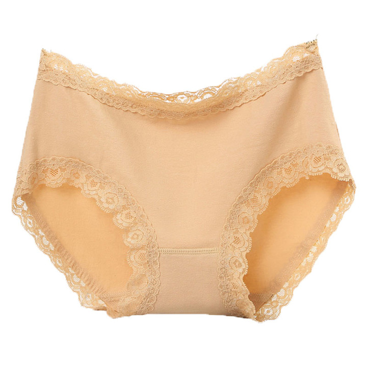 3 Pack Women's Briefs Underwear Cotton Panties High Waist Ladies Soft Stretch Underpants