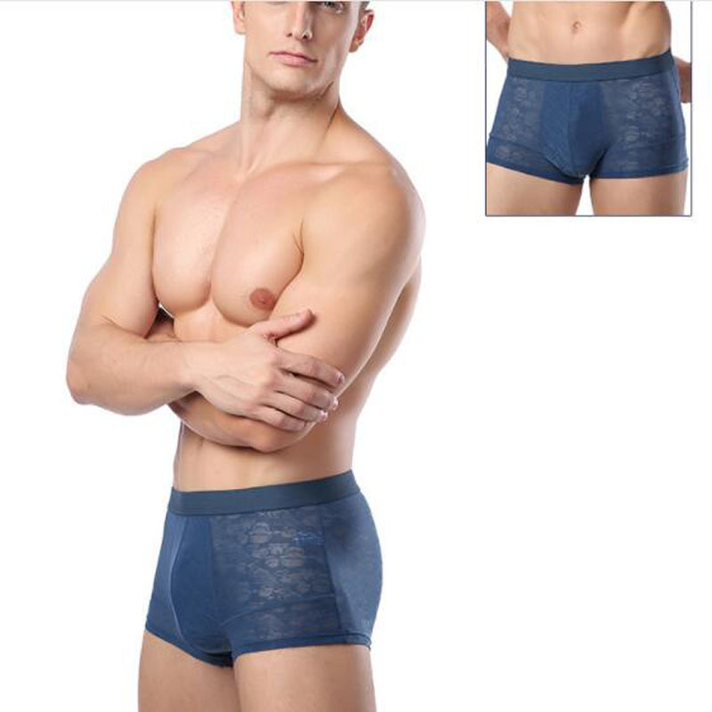 3 pack Men&apos;s Boxer Shorts Underwear Breathable Briefs Trunks Hipster