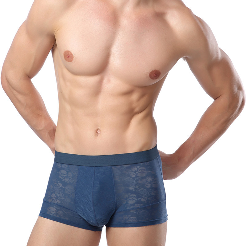 3 pack Men&apos;s Boxer Shorts Underwear Breathable Briefs Trunks Hipster