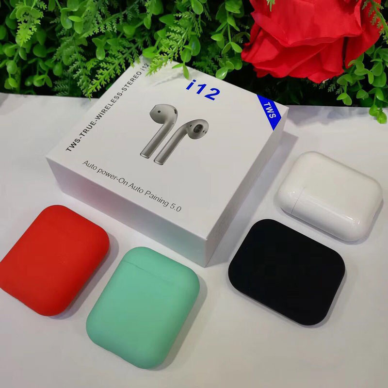 i12 TWS Touch control Mini 1:1 Air pods Wireless Bluetooth 5.0 earphones headset for IOS Smart Phone