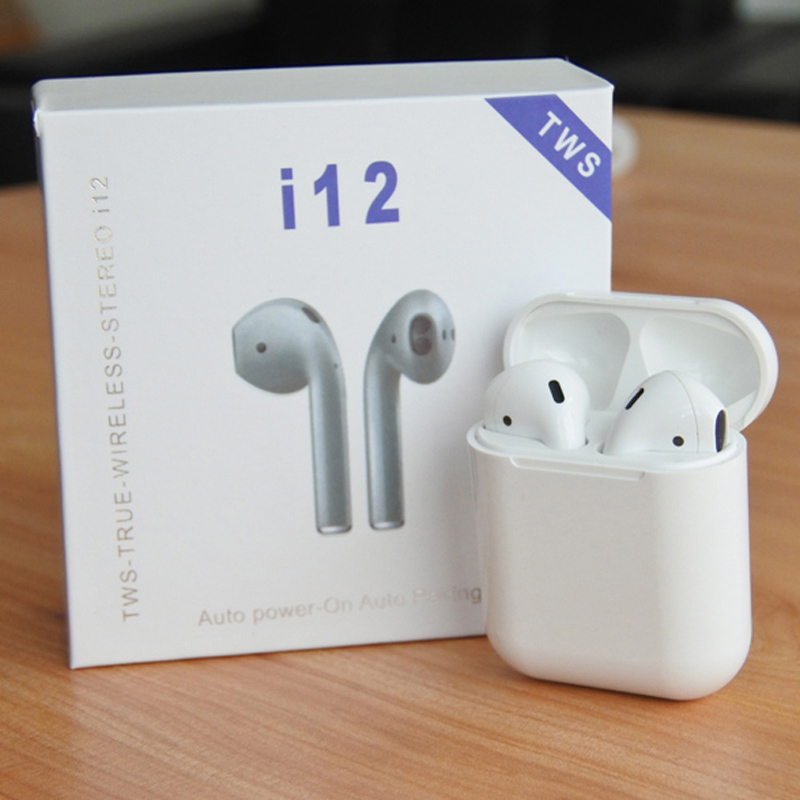 i12 TWS Touch control Mini 1:1 Air pods Wireless Bluetooth 5.0 earphones headset for IOS Smart Phone