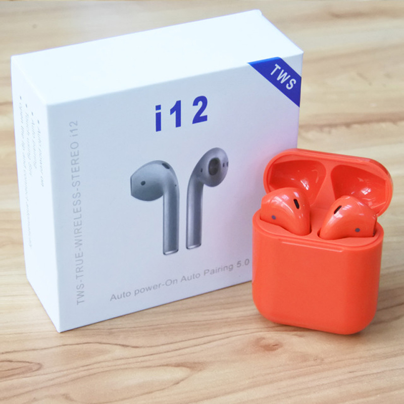 i12 TWS Touch control Mini 1:1 Air pods Wireless Bluetooth 5.0 earphones headset for IOS Smart Phone