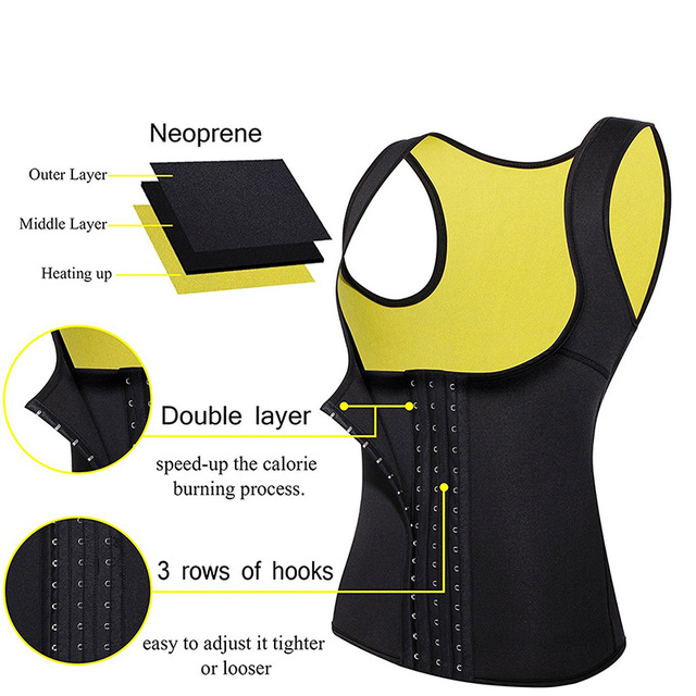 Women Shaper Corset Waist Trainer Body Shaper Slimming Reducing Vest Shapewear