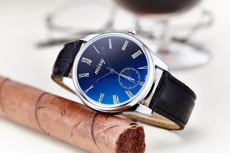 1 Pair Fashion Couple Watch Leather Stainless Steel Analog Luxury Clock women men Wristwatch