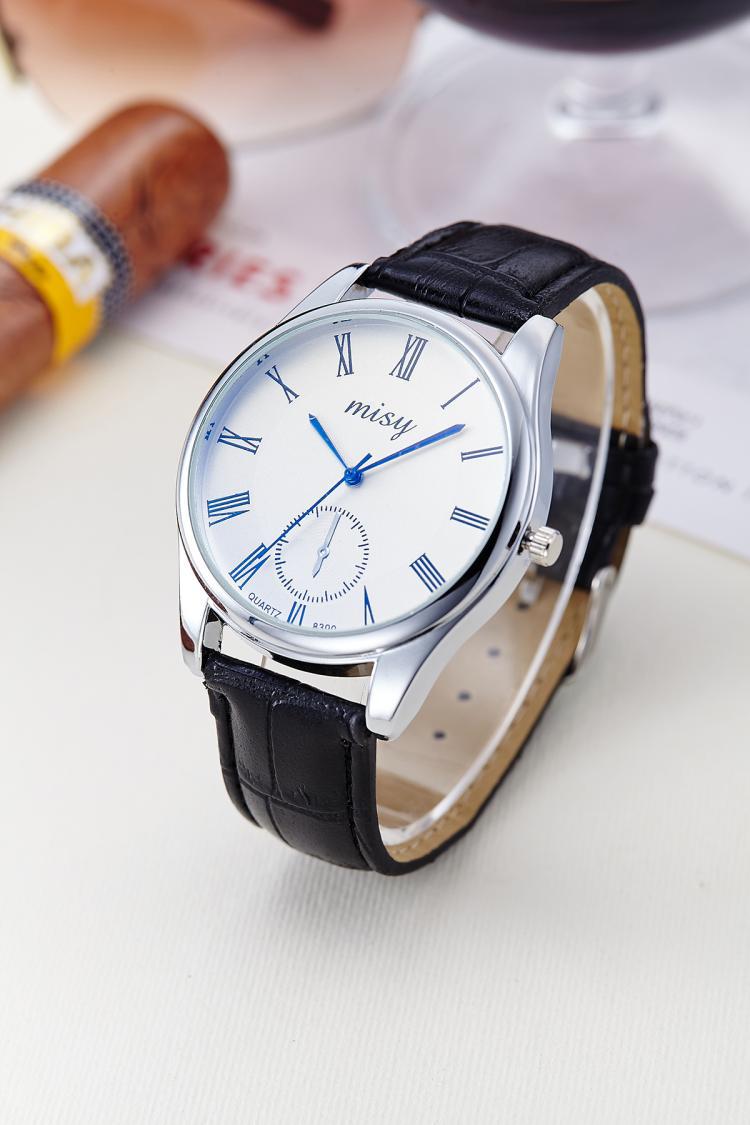 1 Pair Fashion Couple Watch Leather Stainless Steel Analog Luxury Clock women men Wristwatch