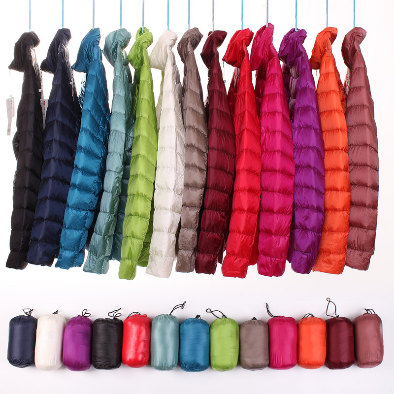 Womens Down Jacket Lightweight Packable Puffer Down Coats Short Parka Jackets Winter Coats