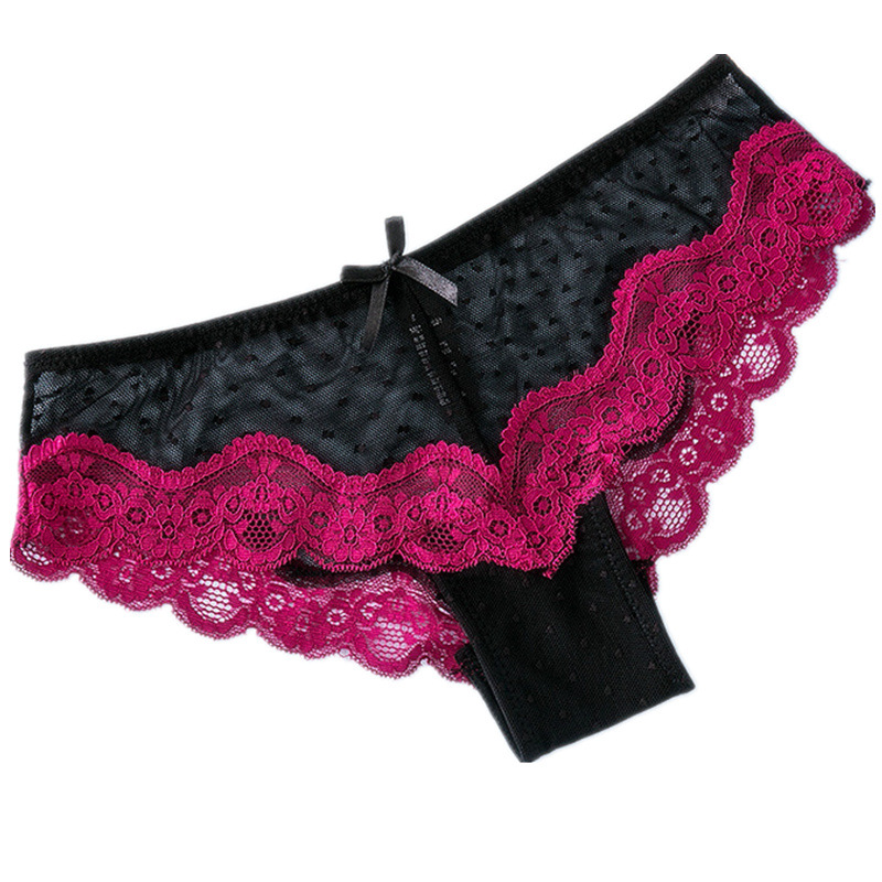3 pack  Women&apos;s Lace underwear Cheeky Hipster Panty brief