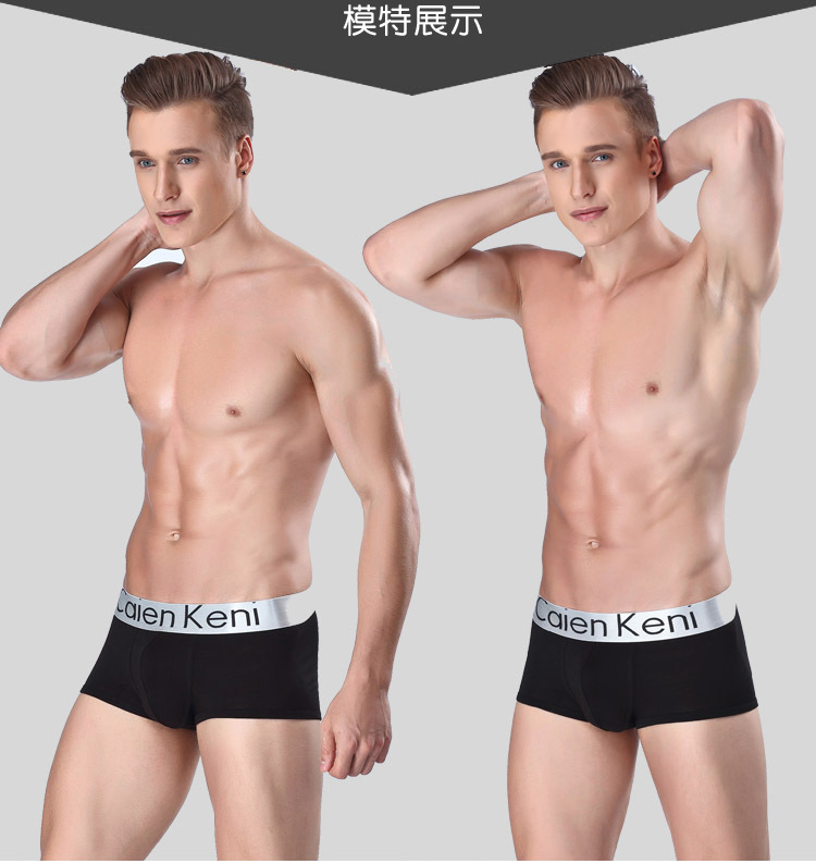 4 Pack Men&apos;s Trunk Boxer Shorts Cotton Underwear Knickers Panties