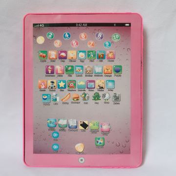 Kids Learning Pad/Tablet Interactive Toddler Toys with Words Numbers Alphabets Music Electronic Educational Toy for Preschool Boys & Girls 3-7 Years Old
