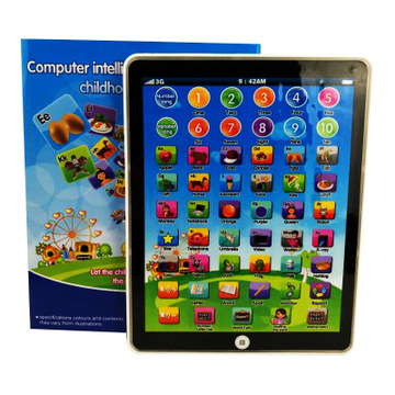 Kids Learning Pad/Tablet Interactive Toddler Toys with Words Numbers Alphabets Music Electronic Educational Toy for Preschool Boys & Girls 3-7 Years Old