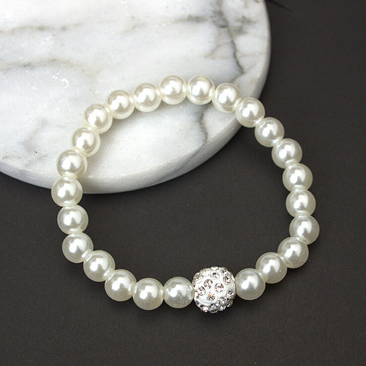 【Show Factory Price:Only Buy 3 Orders or More 3 Orders Can Shipment In Our Shop 】HN Brand-3Pcs/Set New Premium Pearl Necklaces Diamond Set Pendant Bracelet Earring Women Jewellery