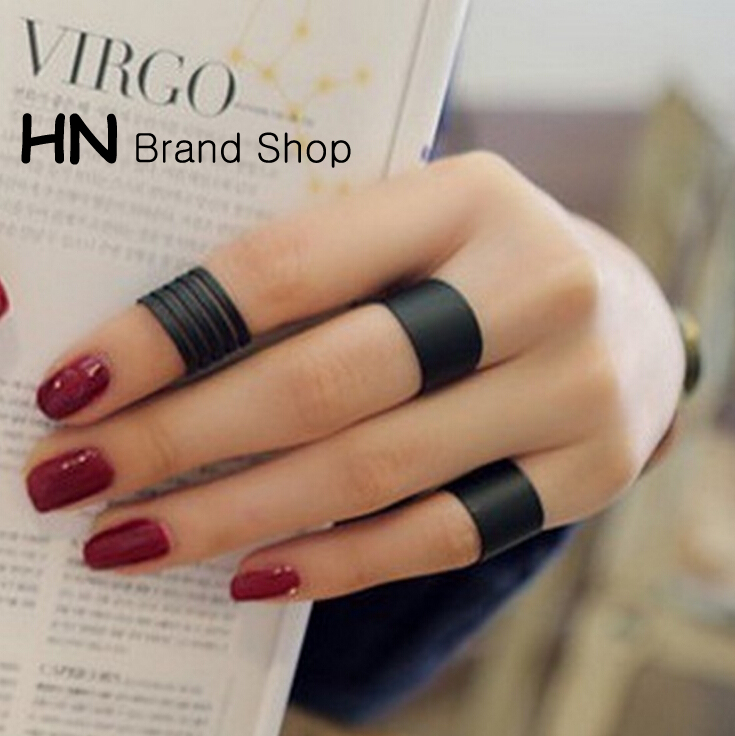 HN Brand-3 piece/Set New Beautiful Matte matte opening Rings Women Jewellery Christmas Gift