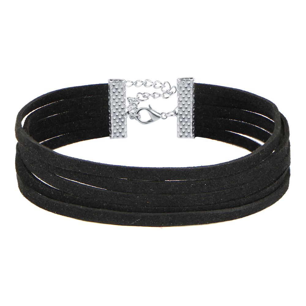 HN Brand 10piece New Gothic Tattoo Leather Choker Necklaces for Women Lace Jewellery Valentines Gift