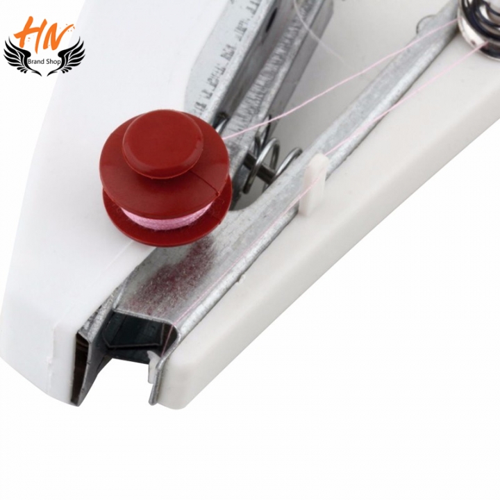 HN Brand-1Pcs/Set New Hand-Held Clothes Fabrics Sewing Machine Travel Use Mini Convenience Cordless