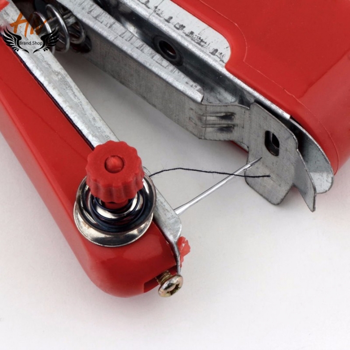 HN Brand-1Pcs/Set New Hand-Held Clothes Fabrics Sewing Machine Travel Use Mini Convenience Cordless