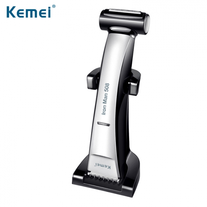 Kemei508 Professional Shaving Head Hair Clipper 2 In 1 Waterproof