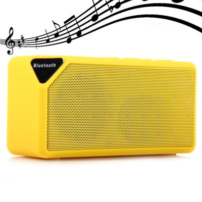 X3 Bluetooth Speaker TF USB FM Wireless Portable Music Sound Box Subwoofer Loudspeakers with Mic
