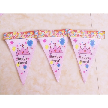 10Flags/Pack Birthday Party Flag Banners Kids Event Birthday Party ...