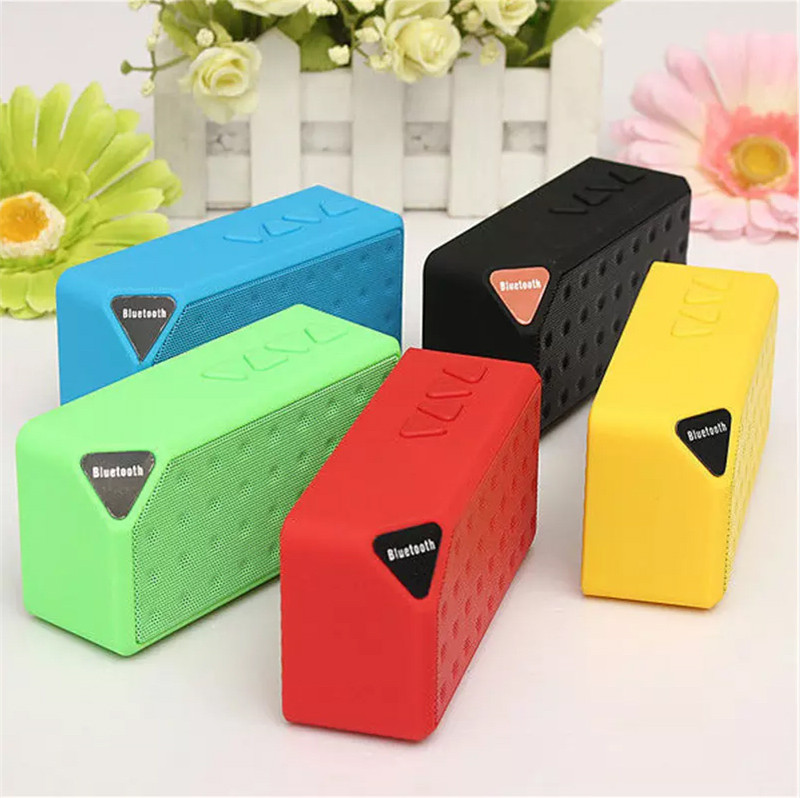 X3 Bluetooth Speaker TF USB FM Wireless Portable Music Sound Box Subwoofer Loudspeakers with Mic