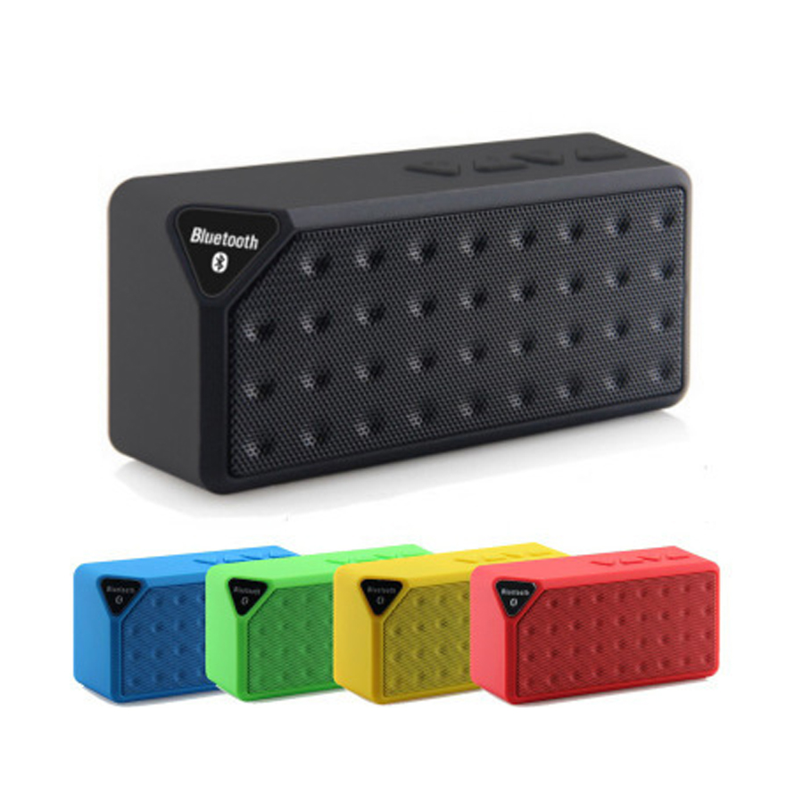 X3 Bluetooth Speaker TF USB FM Wireless Portable Music Sound Box Subwoofer Loudspeakers with Mic