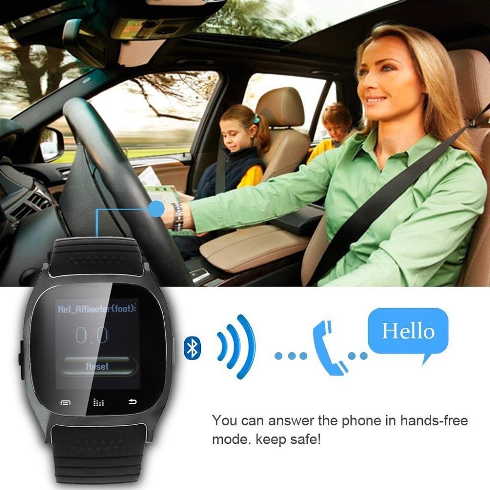 Bluetooth Wrist Smart Watch M26 Smartwatch Call Music Pedometer Fitness Tracker For Android