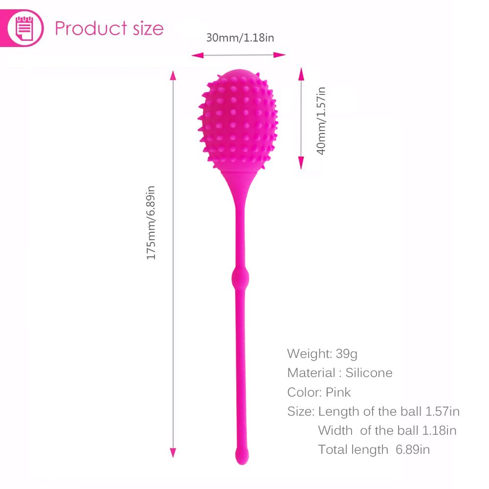 Femal Smart Silicone Ball Kegel Ball Ben Wa Ball Vaginal Tight Exercise Pussy Vibrators Vaginal Ball
