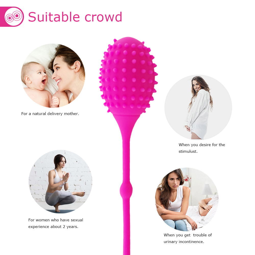 Femal Smart Silicone Ball Kegel Ball Ben Wa Ball Vaginal Tight Exercise Pussy Vibrators Vaginal Ball