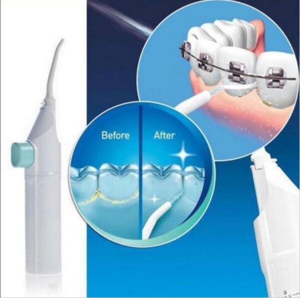 Floss Dental Water Jet Cords Tooth Pick No Batteries Dental Cleaning Whitening Teeth Kit