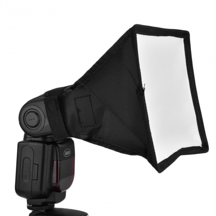 Portable Multifunctional Soft Box Kit Mini Softbox For Flash Gun Speedlight 15*17cm
