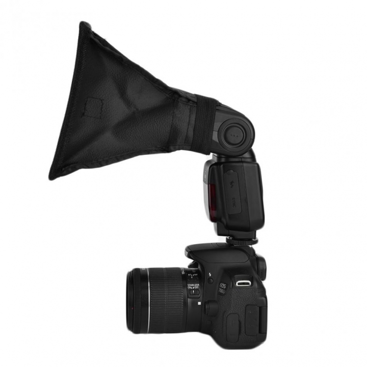 Portable Multifunctional Soft Box Kit Mini Softbox For Flash Gun Speedlight 15*17cm