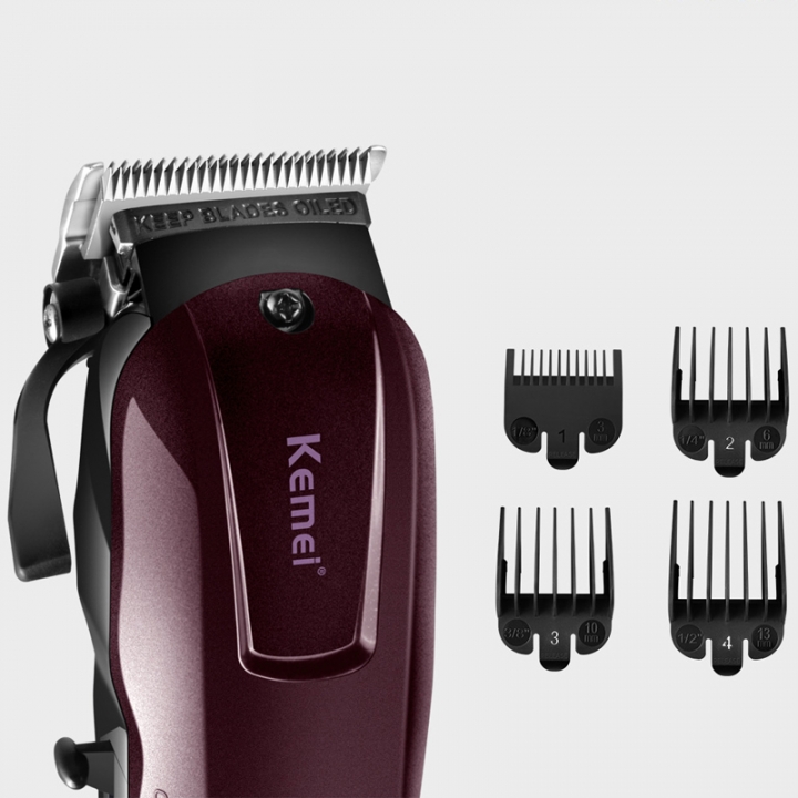 Kemei Electric Washable Hair Clipper Professional Hair Trimmer Shaver Razor beard Clipper