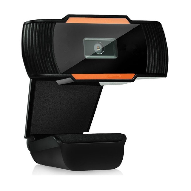 USB Web Cam 12.0MP High Definition Web Camera 360 Degree Rotatable with MIC Clip-on Webcam