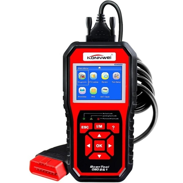 Best OBD 2 Autoscanner OBD2 Scanner KONNWEI KW850 Full ODB2 Scanner