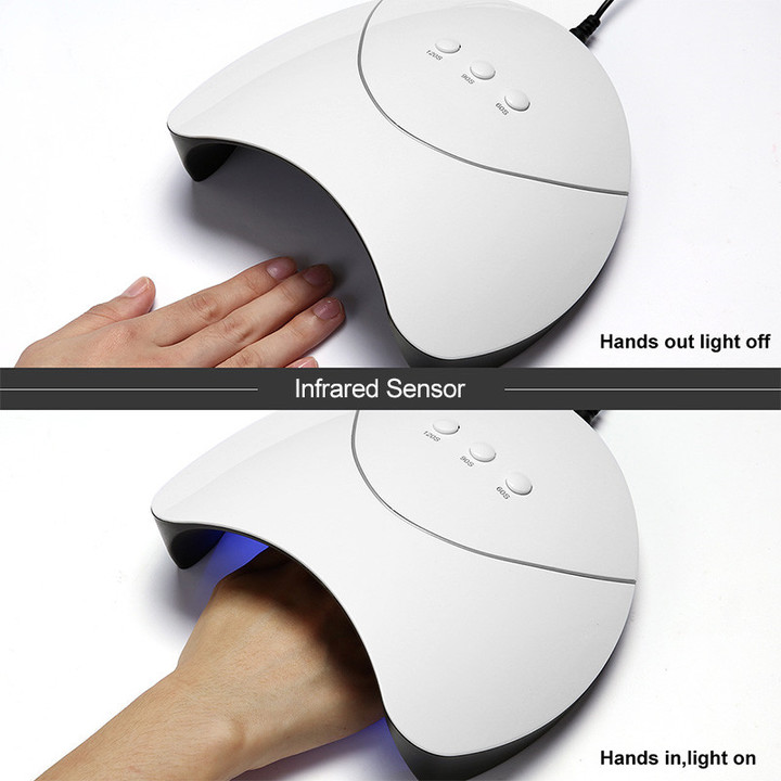 36W UV Led Nail Dryer For Professional Nail Art Home Use Nail Gel Lacquer Dryer
