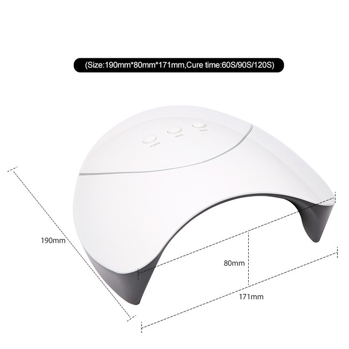 36W UV Led Nail Dryer For Professional Nail Art Home Use Nail Gel Lacquer Dryer