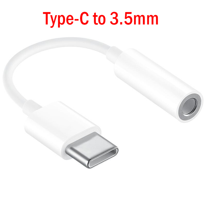 5pcs USB Type-C Male to 3.5mm Female Audio Adapte Type C to 3.5 Headphone Converter