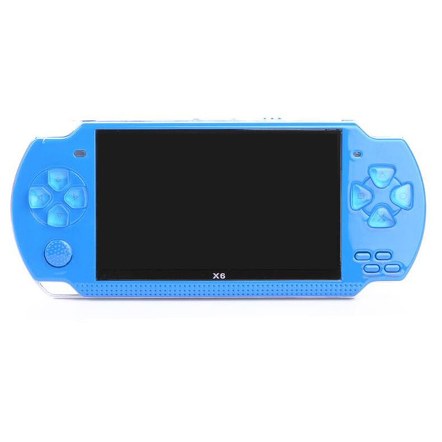 For X6 PSP Handheld Game Console Mp5 Mp4 Player Real 8gb Game Camera Video psp