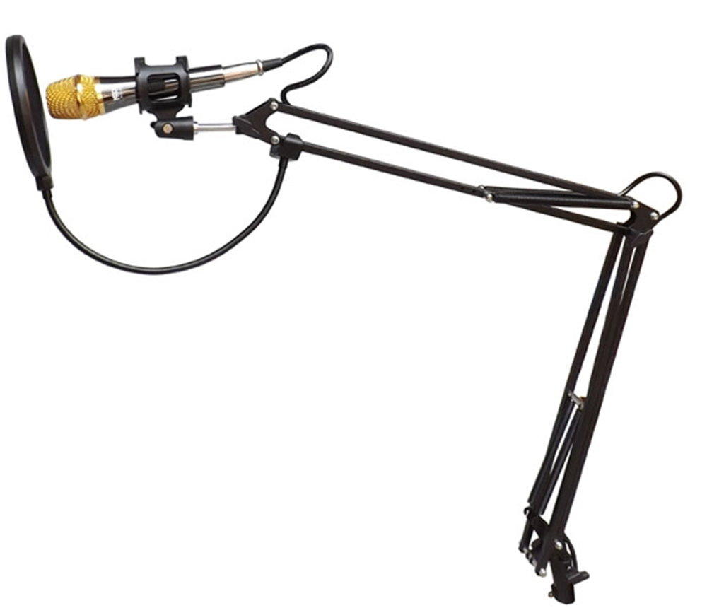 Pop Double Layer Clamp On Microphone Mic 6-Inch For Condenser Microphone