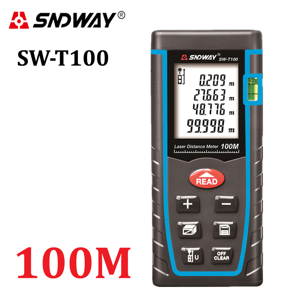 40M 60M 80M 100M rangefinder trena laser tape range finder build measure device ruler test tool