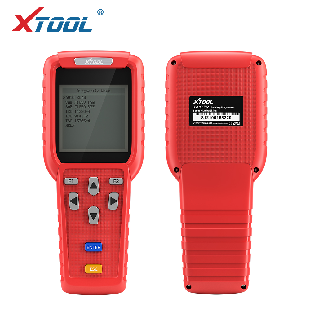Original XTOOL X100 Pro Auto Key Programmer With EEPROM Adapters support Odometer Mileage adjustment