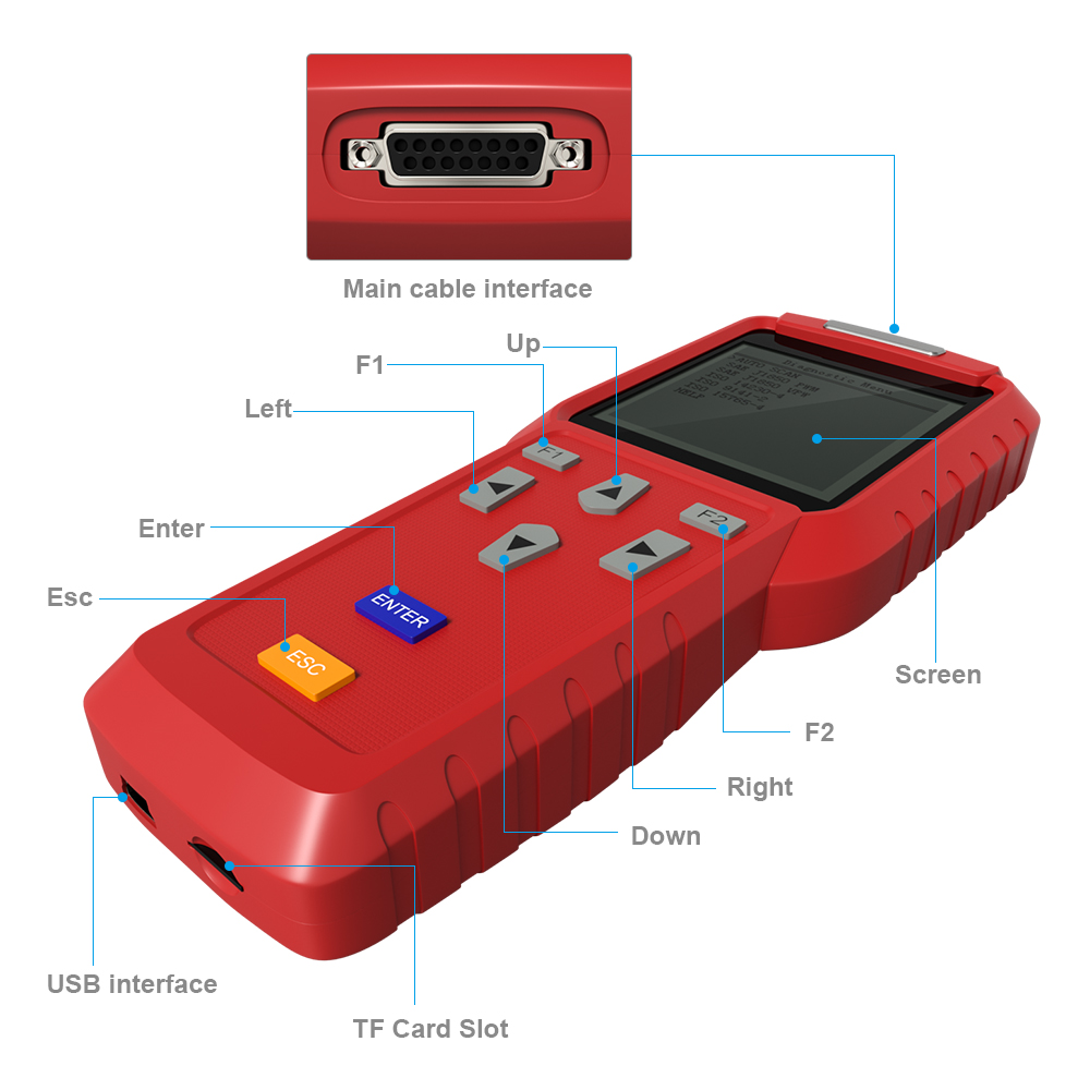 Original XTOOL X100 Pro Auto Key Programmer With EEPROM Adapters support Odometer Mileage adjustment