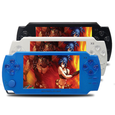 Coolbaby 4.3 inch touch palm PSP game machine 8G memory GBA game console handheld touch screen