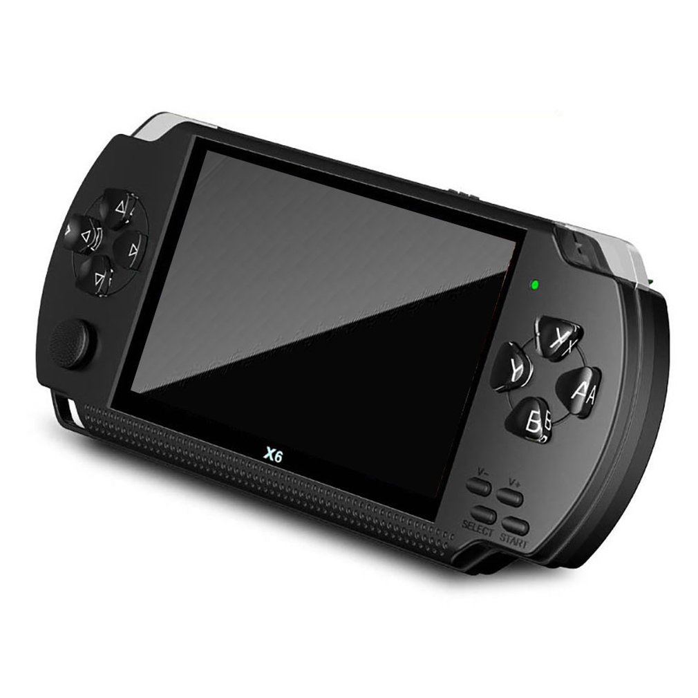 For X6 PSP Handheld Game Console Mp5 Mp4 Player Real 8gb Game Camera Video psp