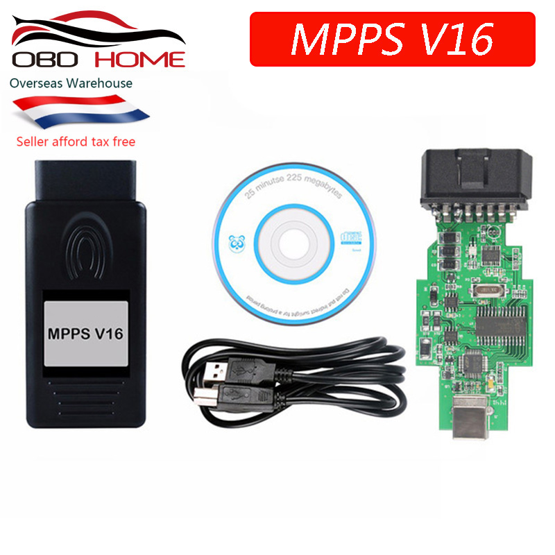 Diagnostic tool MPPS V16 2018 A+++ Quality ECU Chip Tuning For EDC15 EDC16 EDC17 CHECKSUM